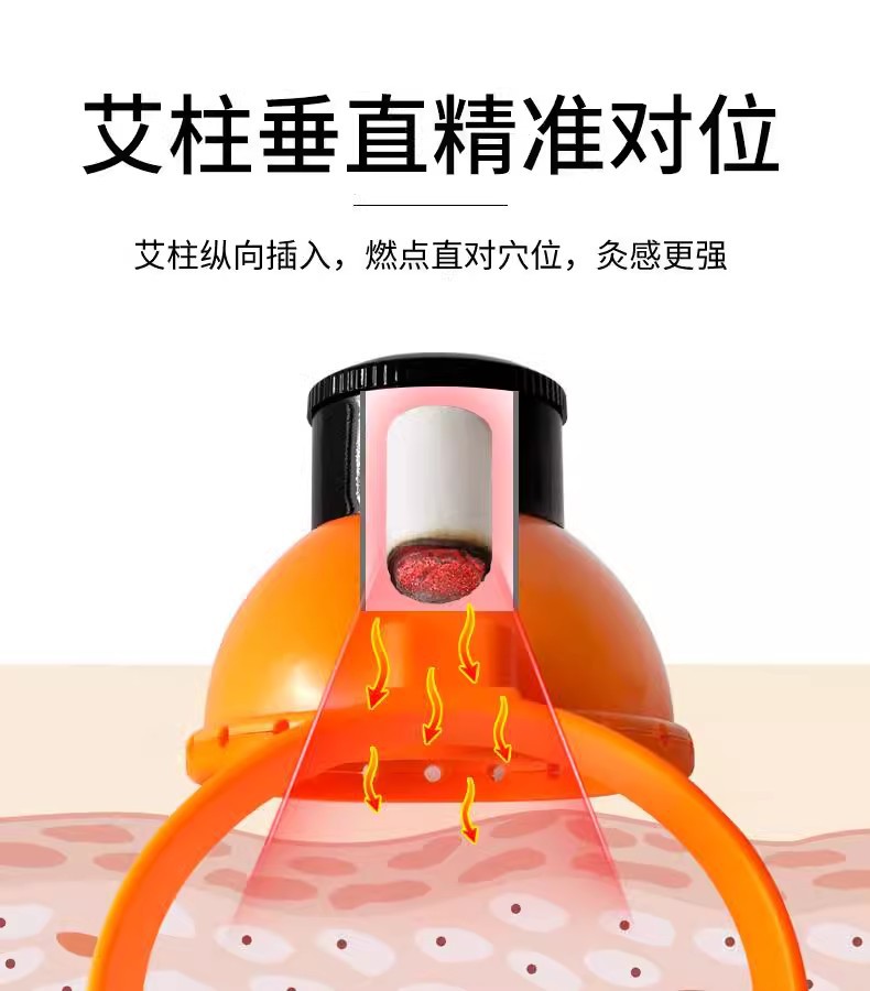 Moxibustion Box for Neck and Shoulder Portable Hanging Moxa Burner Tool for Zusanli ST36 Warm Therapy key features