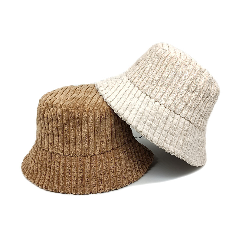 Unisex Retro Solid Color Wide Eaves Bucket Hat display picture 3