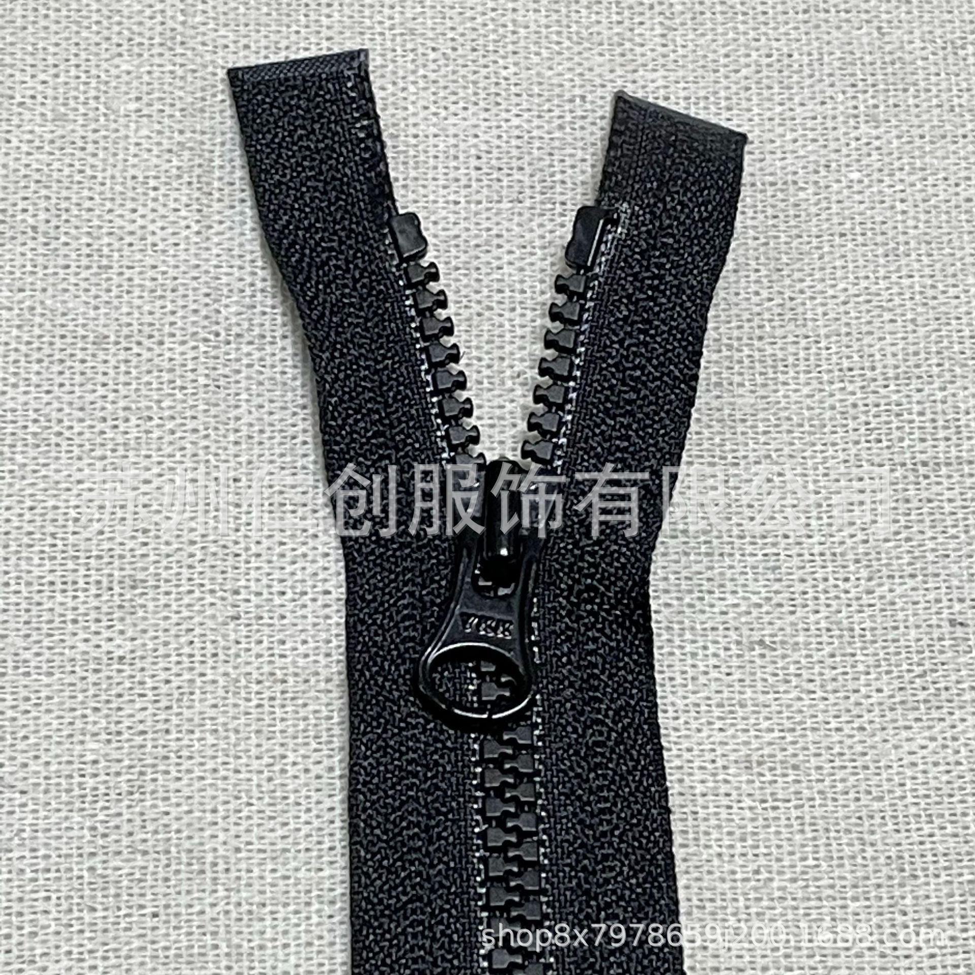 YKK拉链3号树脂开口葫芦片喷漆 DALH E VSOR-36 现货样品及定货