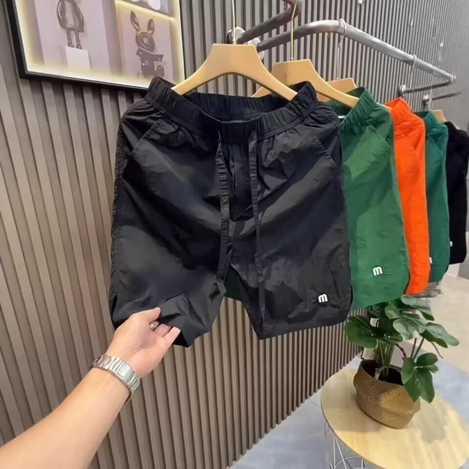 Men's Summer Trendy Beach Shorts Multi-Color Retro Style For Teenagers_voghion.com