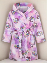 M 89886 Kids Hooded Flannel Robe ��ͯԡ�� �W���羳���R�d