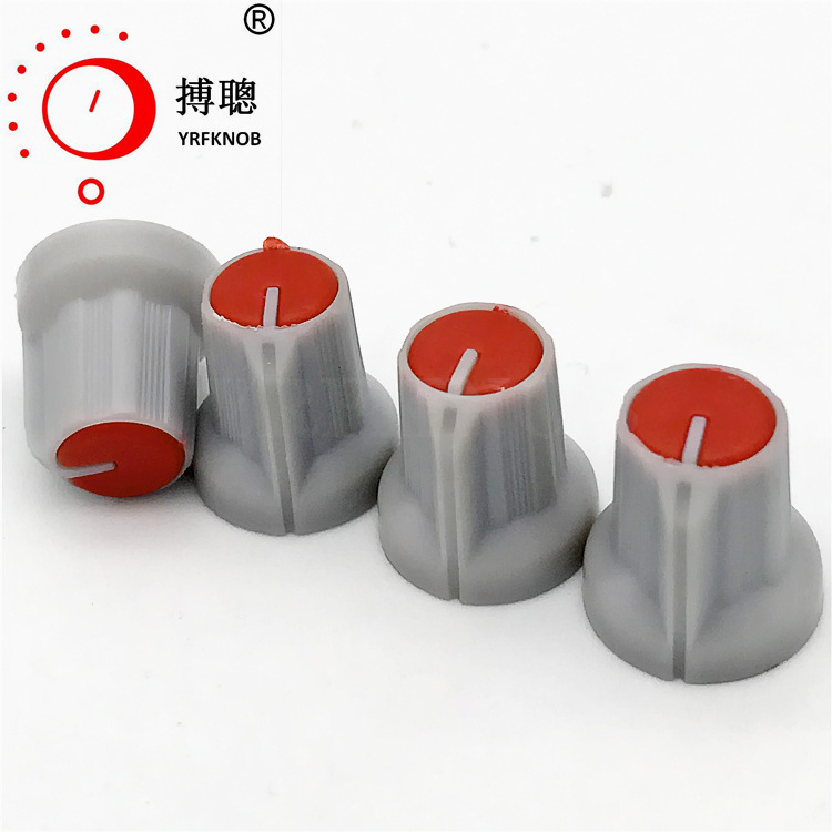 YRFKNOB�ܽ���ť15*15˫ɫ���׺�׺����ϵ�λ���붨ʱ��������ť