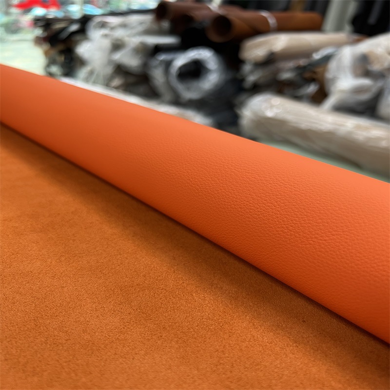 现货供应头层牛皮真皮黄牛皮荔枝纹皮革卡包手机壳皮料纯小荔枝