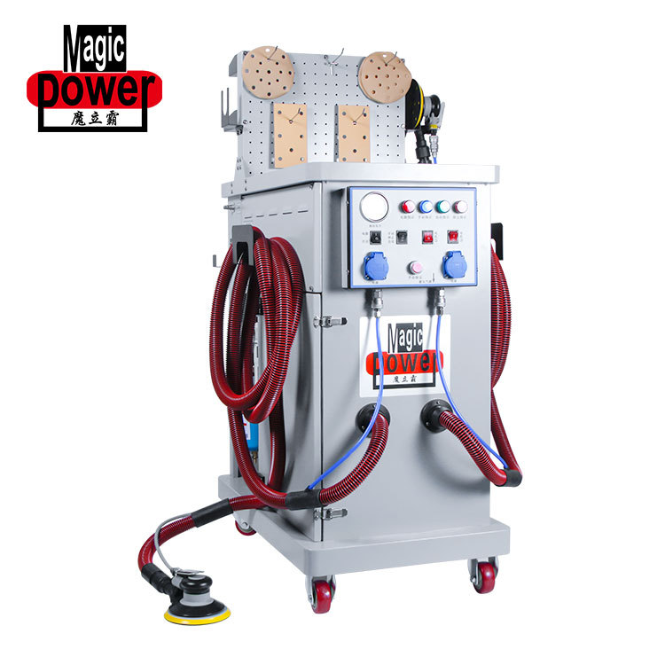 卡杰仕无尘干磨机工业级无尘干磨系统磨灰机中央吸尘磨灰KJ-4500