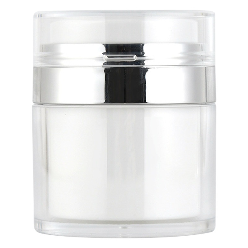 15 ml 30g 50ml100g botella de crema al vacío prensa botella de loción crema sub-embalaje acrílico doble capa