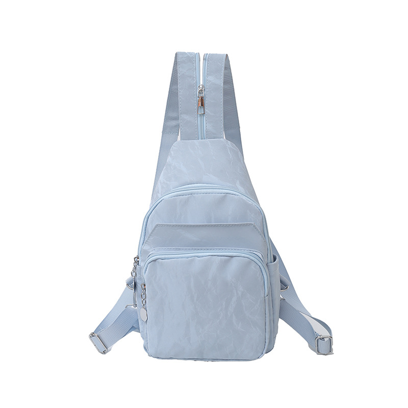 2024 nueva moda multifuncional multifuncional mochila casual pequeña para mujeres tres bolsas de pecho ligeras bolsas de hombro multicapa