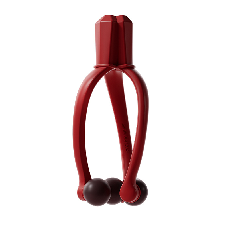 Masajeador de dedos personalizado, rodillo, bola elástica, clip de masaje de boca de tigre, ratón, mano, mano, dedo de empuje, palo de masaje de fibra