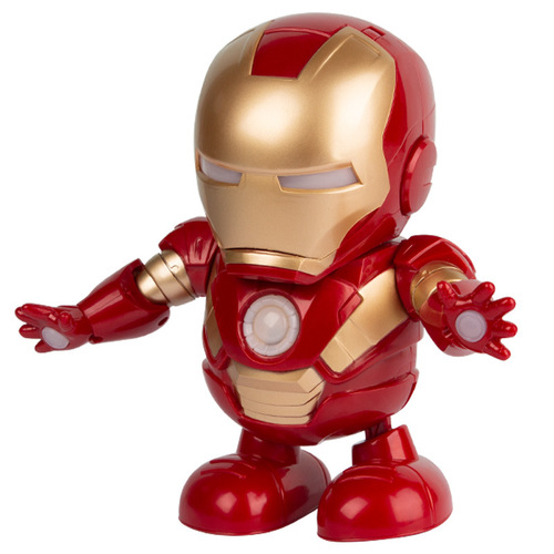 Internet celebrity singing and dancing steel toy man swinging electric robot for boys, girls and children 0-1 years old 3