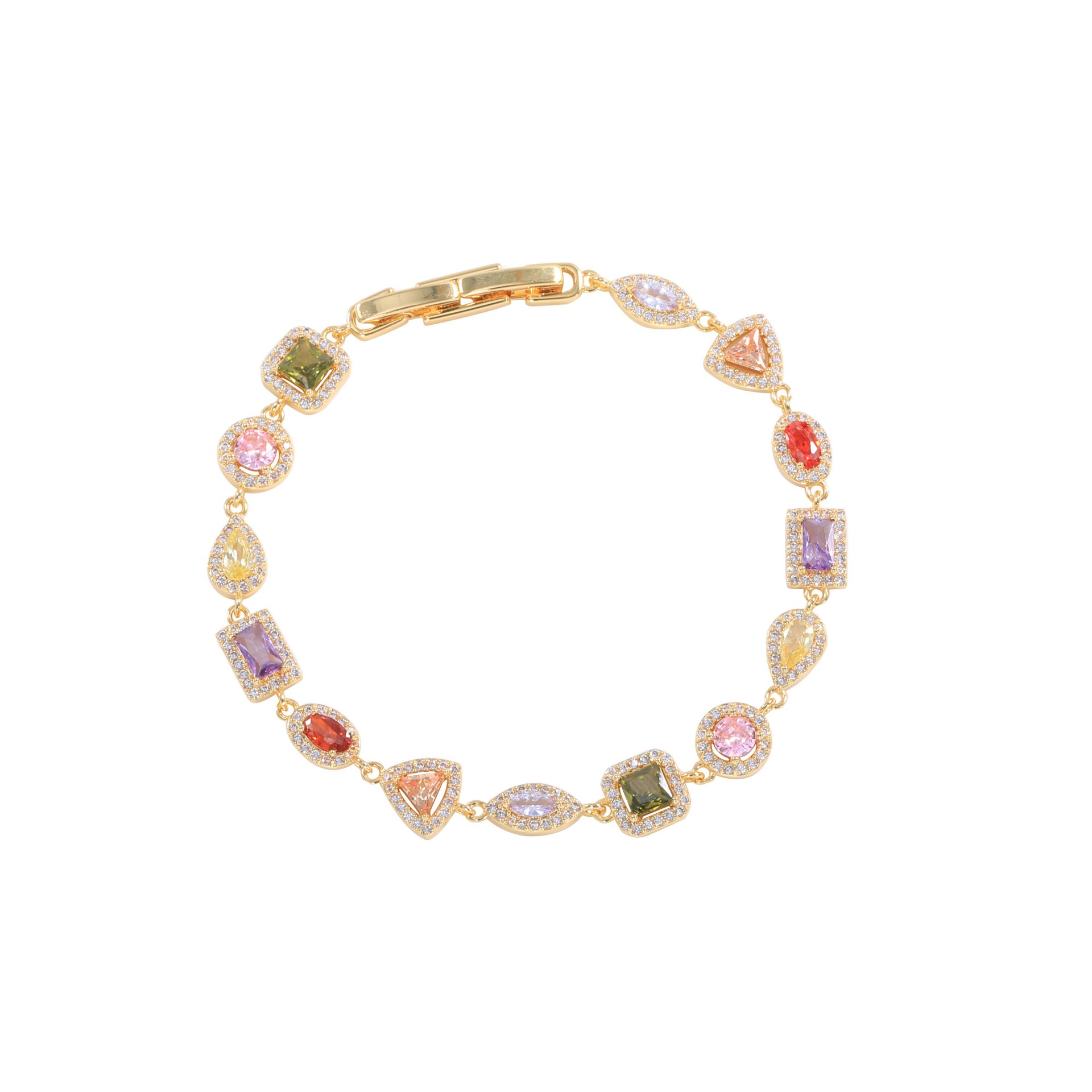 Pulsera mujer elegante clásica multi formas joya fina_voghion.com