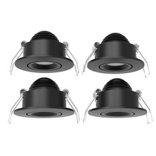 led超级小射灯迷你3瓦酒柜珠宝灯柜台彩色灯吸顶1W聚光灯12V外壳