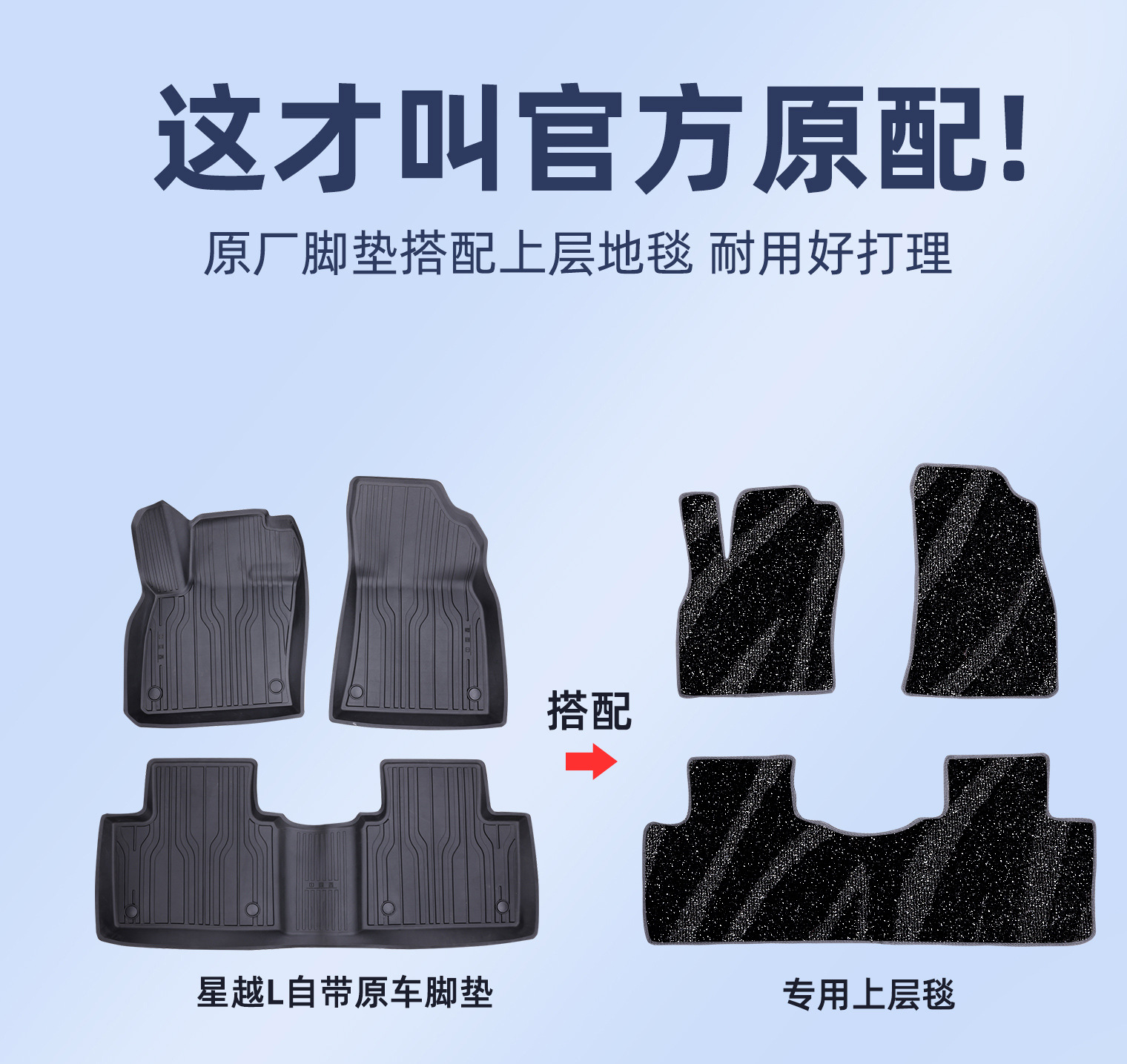 Suitable for Geely Xingyue L, Boyue, Xingrui, and Xingyuan, Upper Carpet Floor Mats, Starry Sky Carpet, Faux Cashmere Mat, Dirt-Resistant and Waterproof