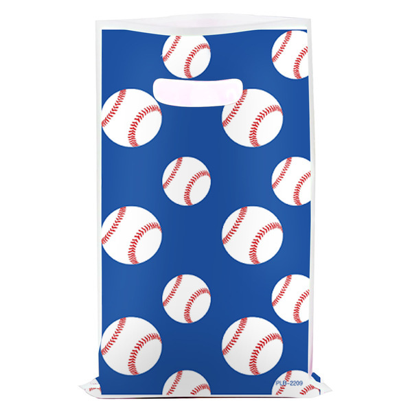 国境を越えた粉犬爪パーティーギフトバッグラグビー漫画ギフトバッグプラスチックキャンディーバッグ誕生日パーティー装飾品