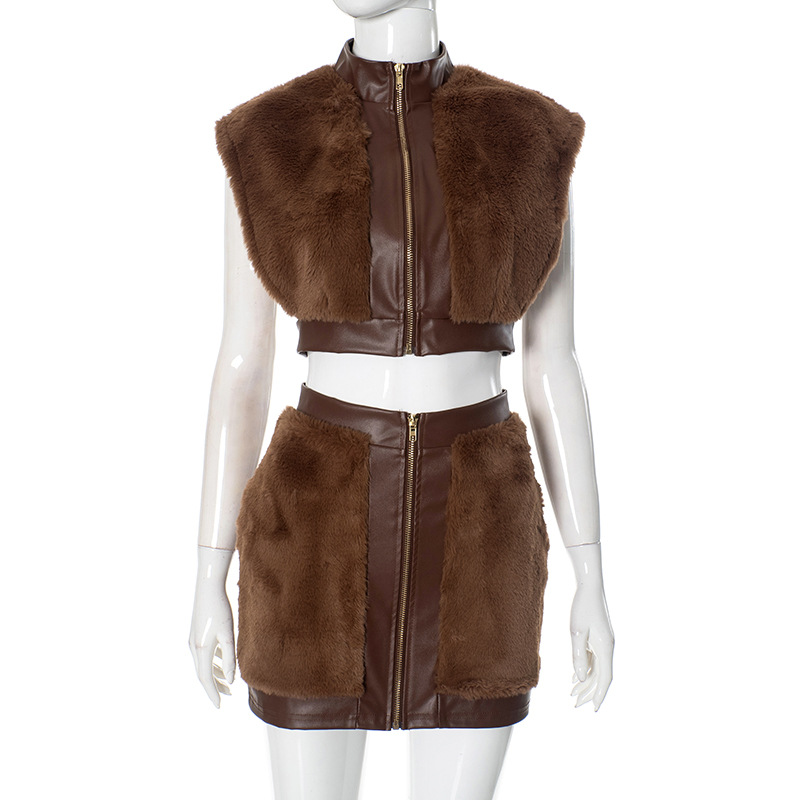 Women Wear Autumn Sexy Sexy Hip Bag Skirt Outfit