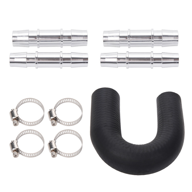Car Modification Parts 626-001 Aluminum Engine Heater Bypass Circuit Kit 3/ 4inch Hose 5/8