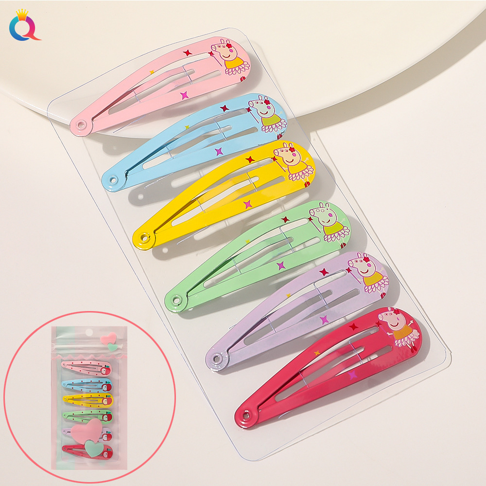 Wholesale Heart Bb Clip Set Candy Color Fruit Hairpin Bangs Clip Hairpin Hair Accessories display picture 10