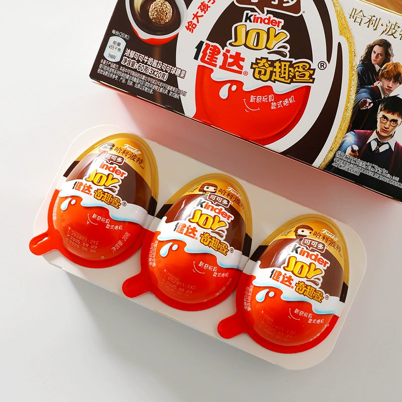 Сюрприз-яйцо (Kinder) в коллаборации с Гарри Поттером, 20 г и 60 г, коллекционная игрушка и снек