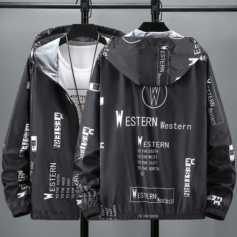 Men's Clothing summer new 2024 trend thin breathable sun protection clothes men's letter large size skin coat jacket men_voghion.com