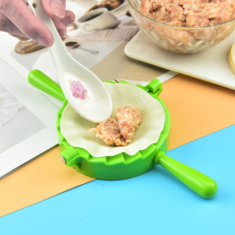 4-piece dumpling wrapper cocina hogar manual dumpling wrapper plástico color dumpling wrapper dumpling molde