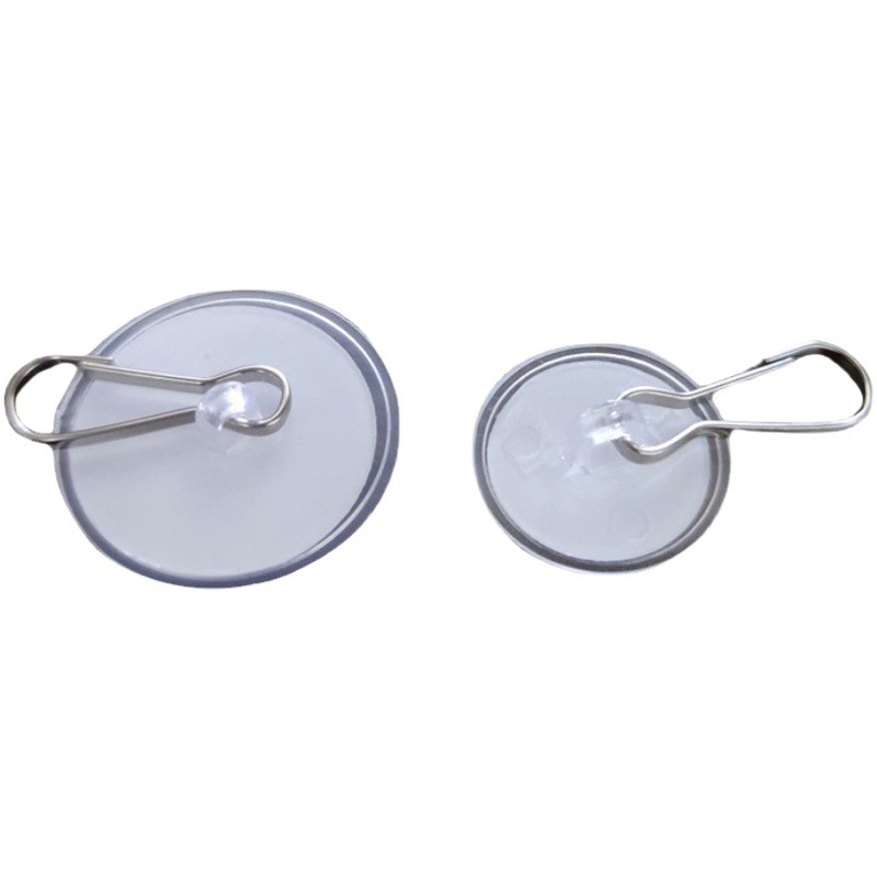 3CM transparente sin costuras gancho de techo fuerte gancho pegajoso punzón-libre colgante transparente gancho pegajoso techo colgando bandera al por mayor