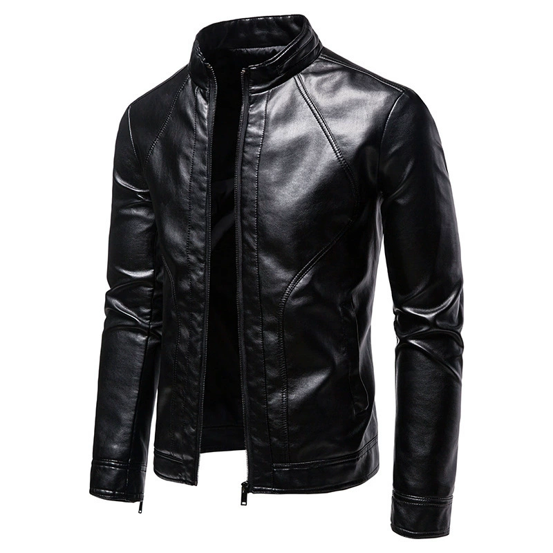 Трендовая демисезонная мужская модная куртка, корейский стиль, slim fit