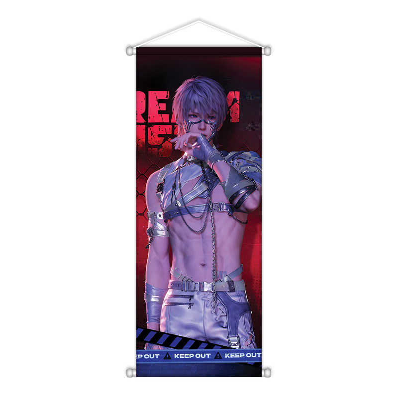 愛と深空周辺吊り絵シルクポスターロール沈興回李深祁玉秦徹夏イーデイ