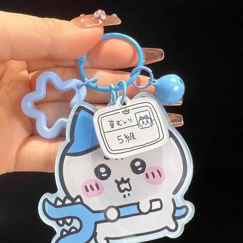 Kawa Jiyika wow pendant small eight pendant ins cartoon cute couple keychain schoolbag small pendant