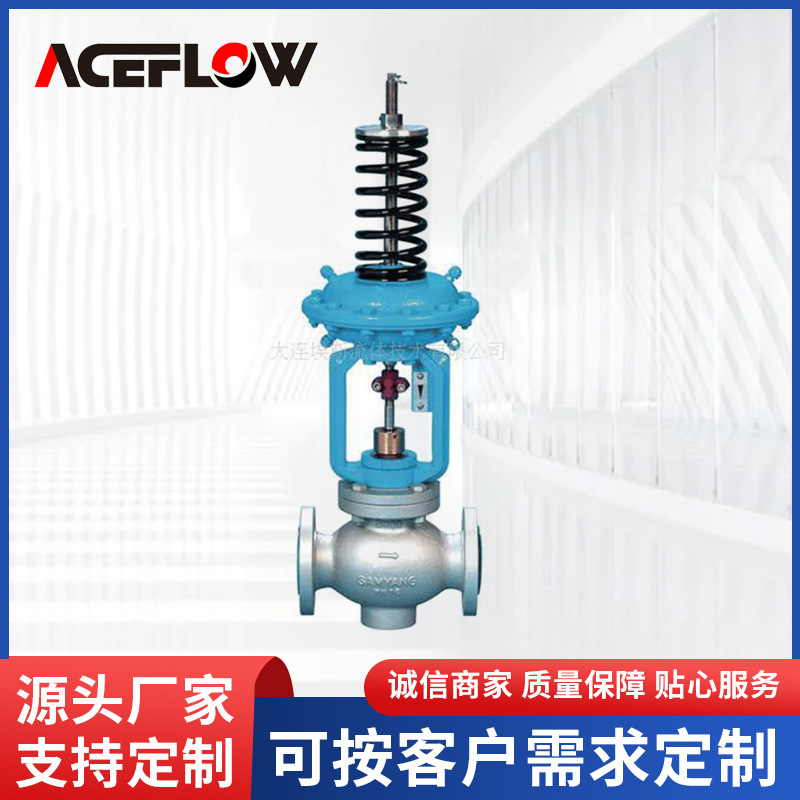 流量控制阀 自力式压差流量控制阀门 中型二通式压力铸钢控制阀