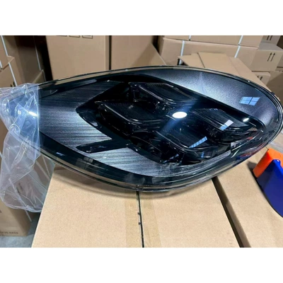 for Porsche Panamera 10-23: Big Surrounded - 971-upgraded-to-25-headlight-models-blue-light-at-startup-followed-by-white-light