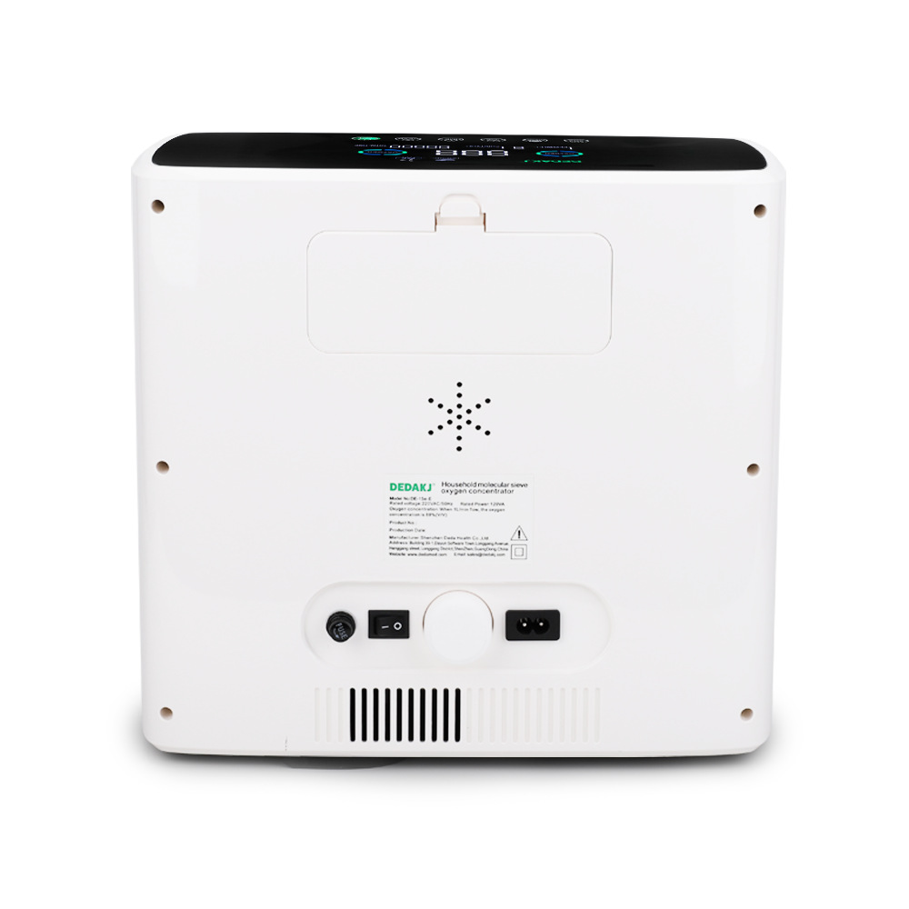 Deda DEDAKJ estándar americano en stock hogar 1L 2L máquina de oxígeno del coche portátil hogar máquina de oxígeno para mascotas