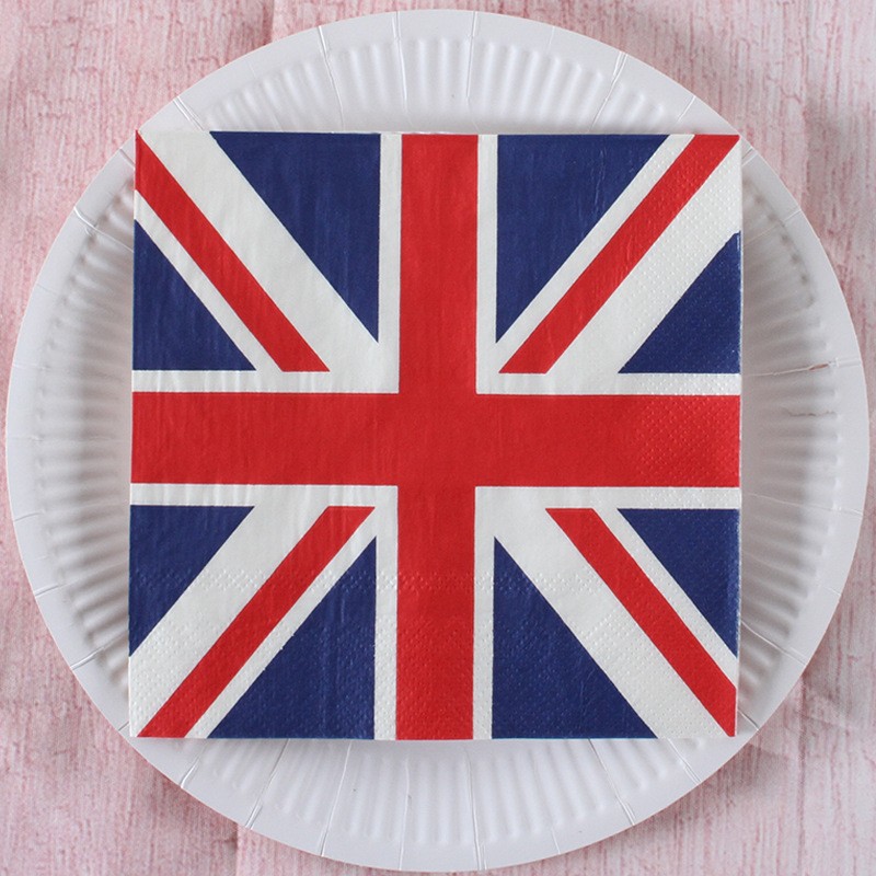 25 British flags