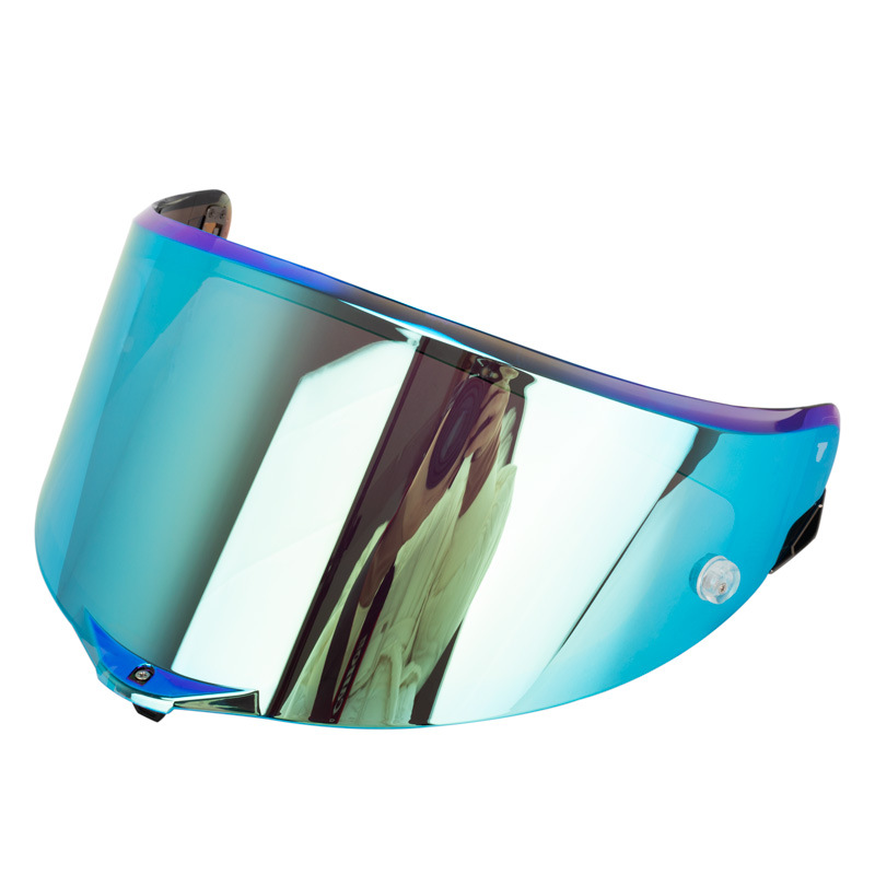 Pista Motorcycle Helmet Lens Gprr Corsa Dark Tea Electroplated Silver Goggles Motorcycle Helmet Lens in Stock