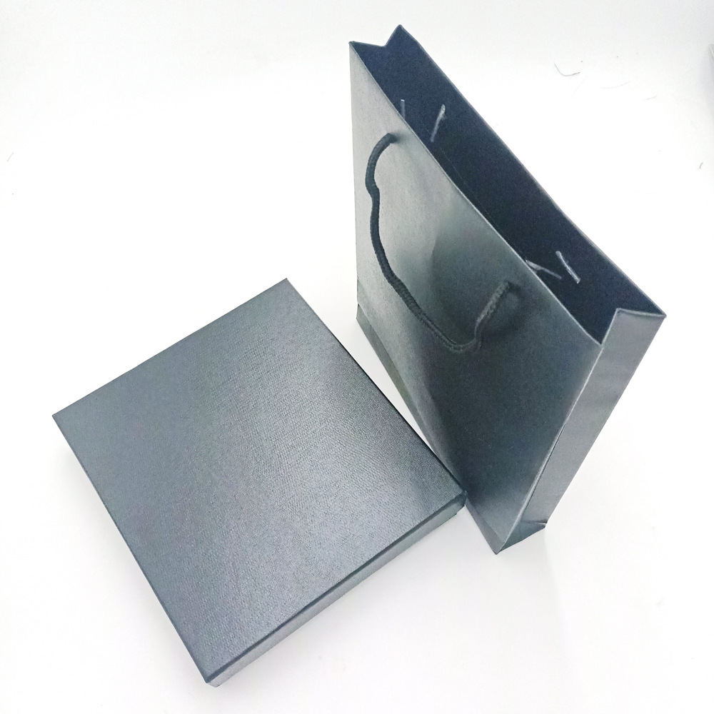 Directo de fábrica desgaste formal hombres corbata cuadrada bufanda caja regalo moda boda cena novio pajarita traje