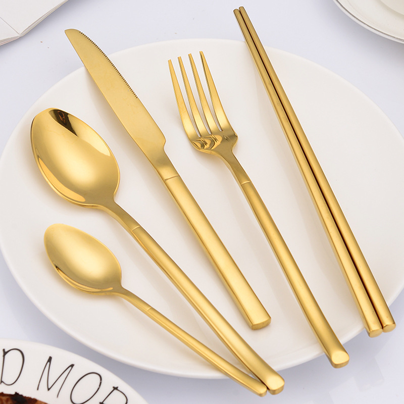 304 Stainless Steel Tableware Knife, Fork and Spoon suit Restaurant Hotel Western Food Knife, Fork and Spoon Chopsticks Knight Series Gifts 304 Stainless Steel Tableware Knife, Fork and Spoon suit Restaurant Hotel Western Food Knife, Fork and Spoon Chopsticks Knight Series Gifts