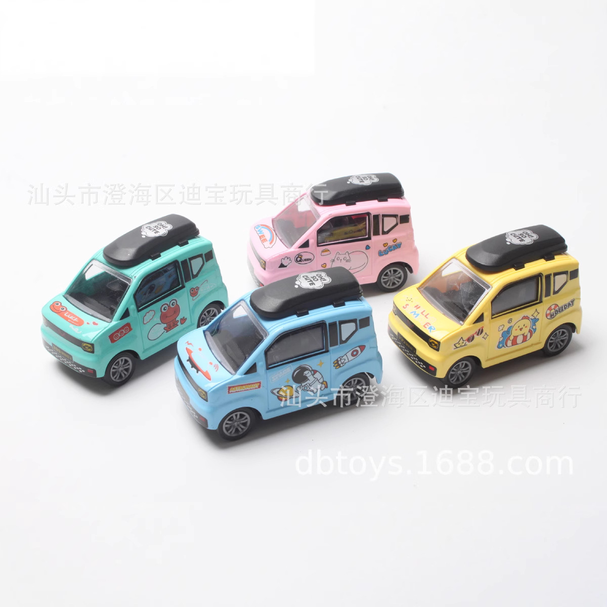 8cm Pull Back旅行车100Mm Gashapon Toy Giveaway