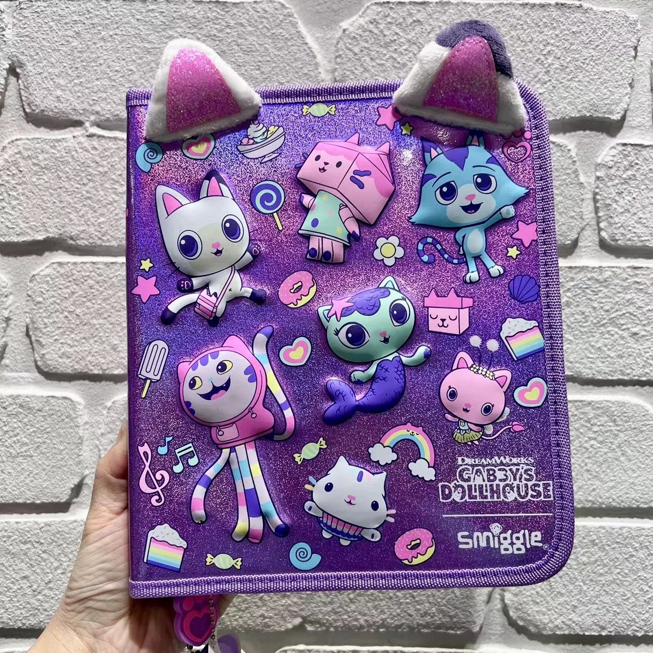 Australia Smiggle mochila escolar 1 - 6 grados mochila de hombro de dibujos animados, mochila de niños, bolsa de aislamiento térmico