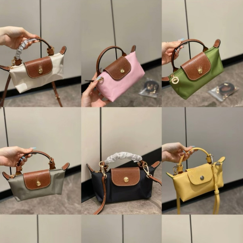 Mini Dumpling Bag French Longchamp High-Quality Upgraded Version Handbag Shoulder Crossbody Phone Bag Handbag