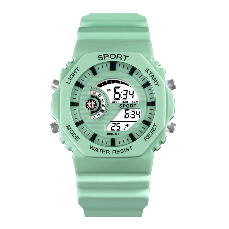 Estudiante de moda multi-función luminosa alarma reloj electrónico reloj hombres y mujeres moda deportes al aire libre reloj electrónico fábrica al por mayor