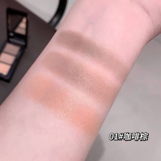 kekemood Three-color Eyebrow Powder Women's Eye Cosmetics Lasting and Not Fading Natural Thrush Artifact Makeup