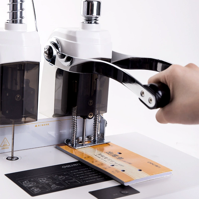 Finnancial binding machine ዚ