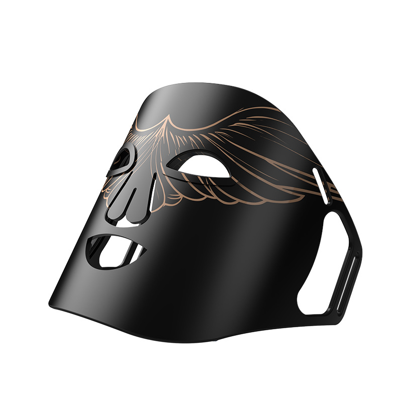 Lescoton fotón rejuvenecimiento de la piel instrumento LED máscara de silicona rojo y azul brillante fila luz espectro máscara belleza instrumento