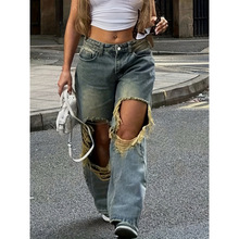 I 37388 Retro low-waisted straight jeans ���ŵ���ֱͲ��