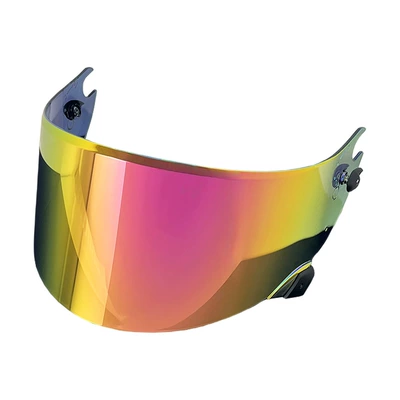 High-Definition Protective Mirror Lens, Dəbilqə (Kaska) aksesuarları - race-r-pro-revo-pink-gold
