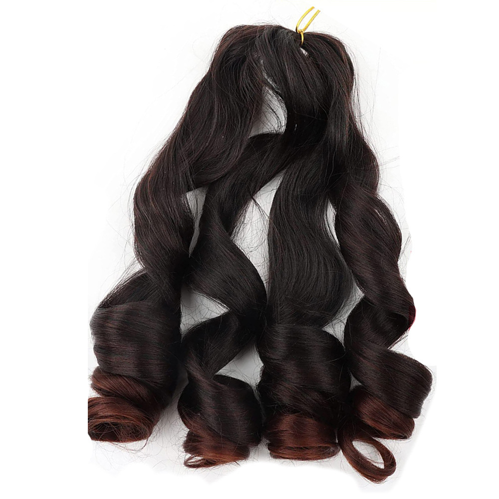 Peruca de comercio exterior extensión de cabello de mujer rollo suelto de cola de caballo africano sucio de cabello de aguja de cabello francés natural rollo de cabello trenzado