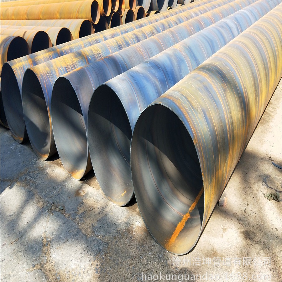 沧州螺旋管厂家供应 污水管道用螺旋钢管 直径1820现货螺旋管