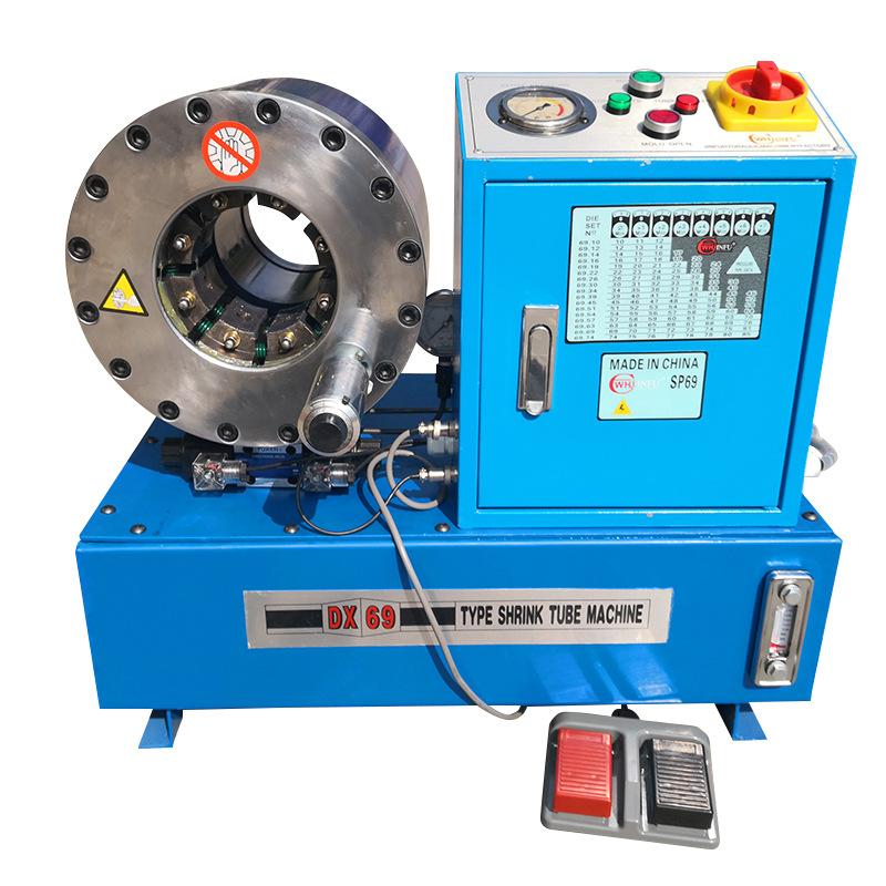 DX68高压油管液压压管机 SP52啤油管机器 DX69液压胶管扣管机