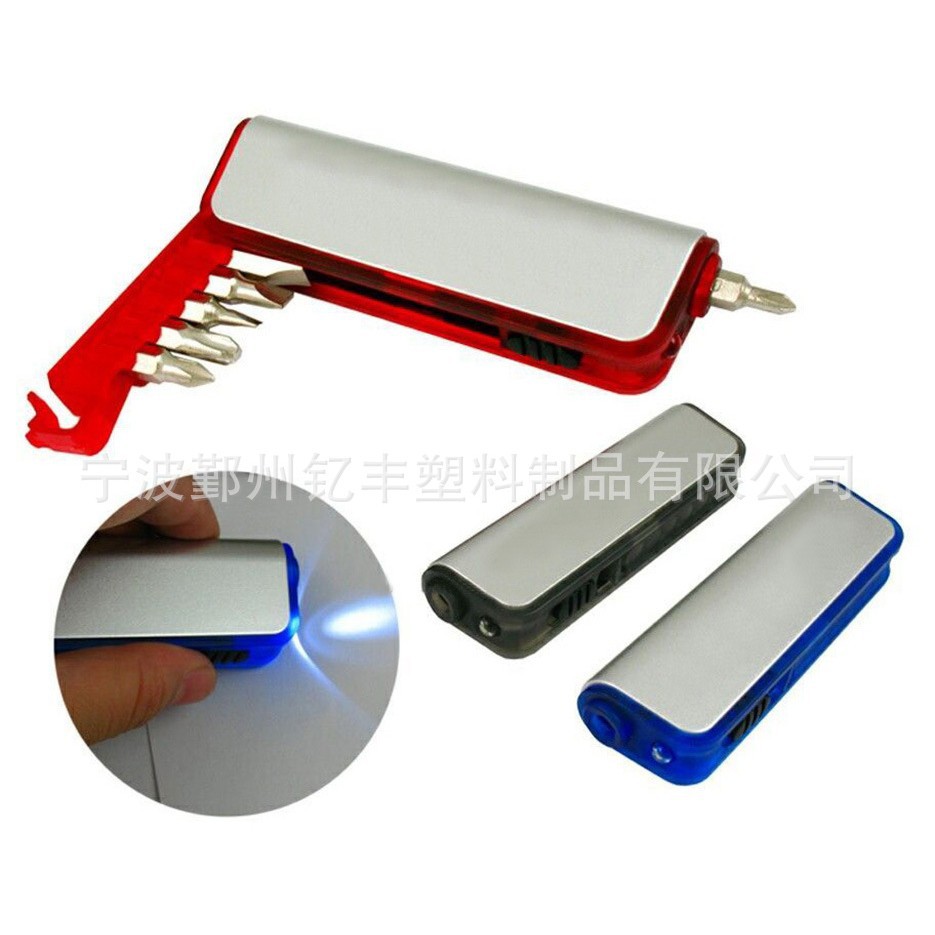 迷你带灯工具,led小工具,LED螺丝批组合工具.LED手电筒螺丝刀