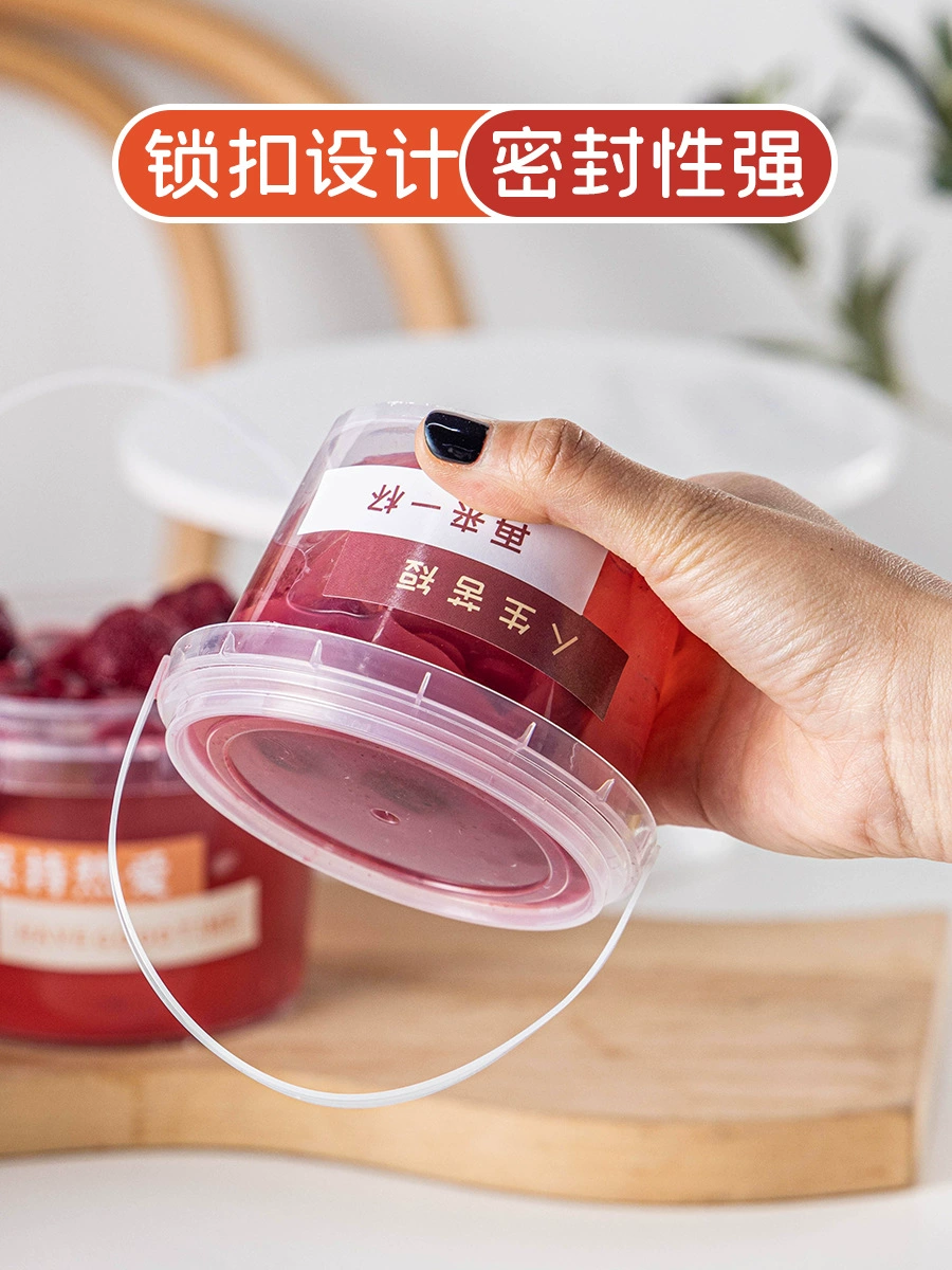 Yangmei Bing dumplings pack box hand shake dumplings, dumplings, tankers, hand -randable tabbing mud disposable packaging milk tea