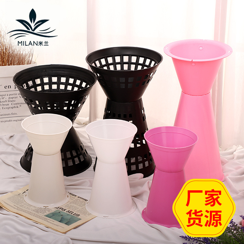 Arreglo floral cubo ramo de flores embalaje liner base fija flecha cubo flor cubo de plástico molde flor tienda de flores herramienta