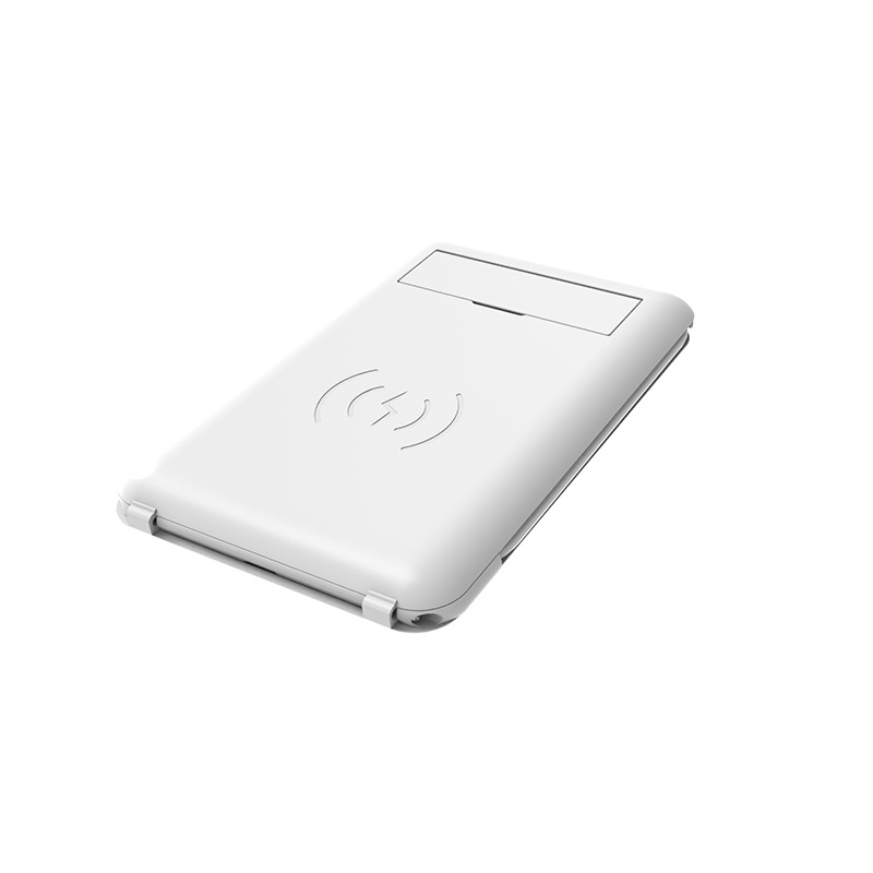 Cargador inalámbrico para teléfono móvil de 15W, adaptador de cable de datos multifunción, caja de almacenamiento, soporte portátil para teléfono, modelo privado image 7