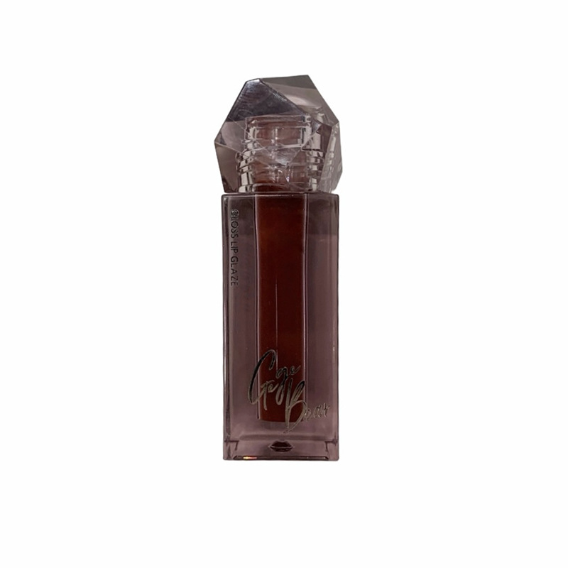 Gege bear cristal de diamante de agua esmalte labial brillante color duradero sin decoloración sin taza pura invierno otoño lápiz labial cosméticos